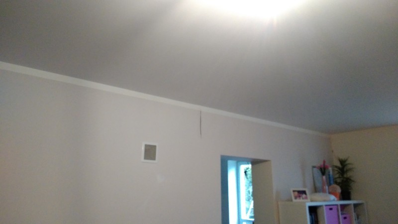 Dokončený sádrokartonový podhled